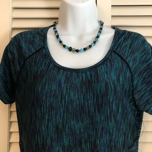 90 DEGREE BY REFLEX LG SILKY TOP 10% SPANDEX